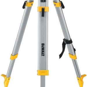 DEWALT Tripod Stand, Heavy Duty, Construction Tripod, Built-In Strap for Easy Transport on Jobsites (DW0737)