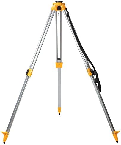 DEWALT Tripod Stand, Heavy Duty, Construction Tripod, Built-In Strap for Easy Transport on Jobsites (DW0737) - Image 4