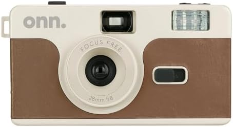 Onn. Reusable 35MM Film Camera (Brown)